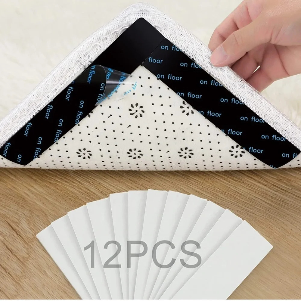 NIB 12 pack Anti Slip Rug Grips